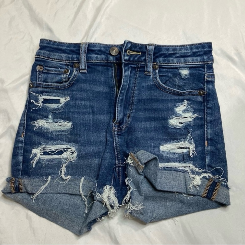 American eagle Jean shorts size 0
